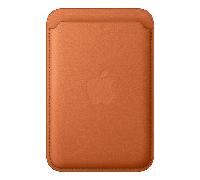 Apple Cartera de Trenzado Fino con MagSafe para el iPhone - Naranja Zorro