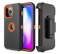 iPhone14Pro case with belt clip military-grade shockproof