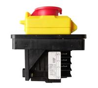 IPKAAAAD Emergency Stop Switch KJD11 JD3 8 Pins 16A 230V Waterproof Electromagnetic On Off Pushbutton Switches Industrial Push Button Switch