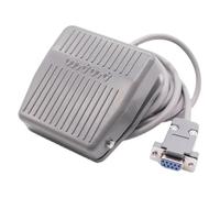 IPKAAAAD Emergency Stop Switch TFS-201 Foot Switch with COM Port 2 pins Connection Foot Pedal(2 pin Port,300mm)