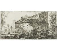IPLUPJDY Cuadro en Lienzo Lienzo Para Pared Tumba de la Placa de Escipión desde algunas vistas de Al Arches y otros arcos de Battista Piranesi para la Decoración del Hogar del Dormitorio 60x90cm