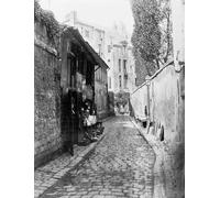 IPLUPJDY Imagen de Lienzo Modernos Cuadro Famosa Pintura Reproducción Callejón sin salida de Rohan de Charles Marville para Decoraciones del Hogar 60x90cm