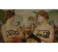 IPLUPJDY Imagen de Lienzo Modernos Cuadro Famosa Pintura Reproducción Finis Poloniae de Jacek Malczewski para Decoraciones del Hogar 60x90cm