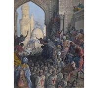IPLUPJDY Imagen de Lienzo Modernos Cuadro Famosa Pintura Reproducción Llegada a El Cairo de los presos de Minieh de Gustave Dore para Decoraciones del Hogar 60x90cm