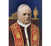 IPLUPJDY Imagen de Lienzo Modernos Cuadro Famosa Pintura Reproducción Pío Xi de Tancredi Scarpelli para Decoraciones del Hogar 60x90cm