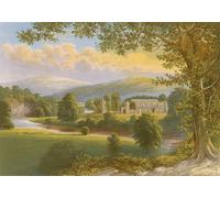IPLUPJDY Imagen de Lienzo Modernos Cuadro Famosa Pintura Reproducción Priorato de Bolton por Alexander Lydon para Decoraciones del Hogar 60x90cm