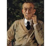 IPLUPJDY Imagen de Lienzo Modernos Cuadro Famosa Pintura Reproducción Retrato del compositor Sergei Vasilyevich Rachmaninoff Konstantin Somov para Decoraciones del Hogar 60x90cm