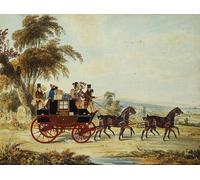 IPLUPJDY Pintura Mural Cuadro en Lienzo Lienzo Para Pared Brighton London on the por John Frederick Herring Senior para la Decoración del Hogar del Dormitorio 60x90cm