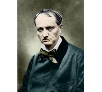 IPLUPJDY Pintura Mural Cuadro en Lienzo Lienzo Para Pared Charles Baudelaire Escritor francés por Etienne Carjat para la Decoración del Hogar del Dormitorio 60x90cm
