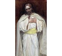 IPLUPJDY Pintura Mural Cuadro en Lienzo Lienzo Para Pared Nuestro Señor Jesucristo de Jacques para la Decoración del Hogar del Dormitorio 60x90cm
