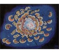 IPLUPJDY Pintura Sobre Lienzo Cuadro Famoso Impresión Imagen Kinderlachje de Theo Van Doesburg para Decoraciones del Hogar 60x90cm