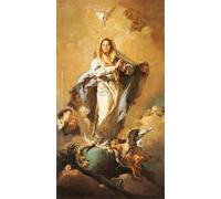 IPLUPJDY Pintura Sobre Lienzo Cuadro Famoso Impresión Imagen la Inmaculada Concepción de Battista Tiepolo para Decoraciones del Hogar 60x90cm