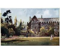 IPLUPJDY Pintura Sobre Lienzo Cuadro Famoso Impresión Imagen St John's College desde el jardín de William Matthison para Decoraciones del Hogar 60x90cm