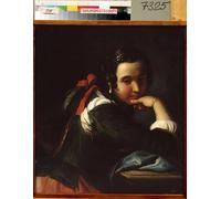 IPLUPJDY Vintage Lienzo Pintura Lienzo Impresión Pintura Clásicas Poster Retrato de una actriz italiana de Pietro Antonio Rotari para la Decoración del Hogar del Dormitorio 60x90cm