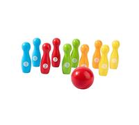 iplusmile 1 Juego Juguetes de Bolos para Interior Educativo para Hijos de Habilidades y Coordinación para Fiestas Infantiles y