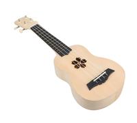 iplusmile 1 juego Kit de Ukulele DIY para Pintar Mano Instrumento Musical para Principiantes Incluye Cuerpo Tulipero Cuello y Accesorios para Desarrollar la Creatividad Infantil