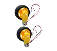 iplusmile 1 juego Motor de Reducción Dc de Doble Eje para y Juguetes Eléctricos Motor para Proyectos DIY y Equipos Electrónicos
