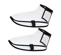 iplusmile 1 par para Zapatos de Peluquería Funda Protectora para Cortes de Cabello Accesorio Transparente S para Estilistas y Salones Mantiene el Cabello Zapatos