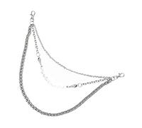 iplusmile 1 pieza Cadena Decorativa de Pantalón para Hombre con Diseño de Accesorio de Moda Hip Hop Color para Disco y Punk