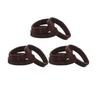 iplusmile 10 Anillos De Sujeción Para Correas De Reloj Sujetadores De Repuesto Sujetadores De Cuero Color Marrón