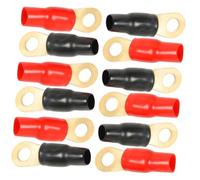 iplusmile 10 Pares Conectores Terminales Eléctricos de Cobre con Funda Termorretráctil para Empalme Rápido Bornas Conexión Eléctrica Compatibles con Cables de Audio y Automoción