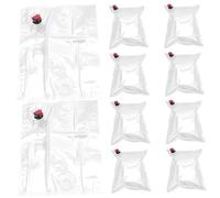 iplusmile 10 Piezas Bolsas Reutilizables para Vino Unidades con Válvula para Almacenamiento y Transporte de Bebidas
