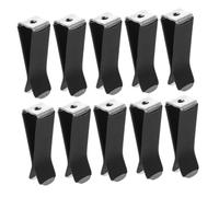 iplusmile 10 Piezas Clip Para Barra De Perfume Coche Decoraciones Interior Estética Clip De Salida De Aire Lindos Clips De Ventilación De Coche Clip Ambientador De Coche Black Ferromanganeso