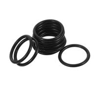 iplusmile 10 Piezas de máquina de helados piezas de repuesto para fabricantes de helados junta de sellado de silicona repuestos para maquinas de helado gel de sílice Negro