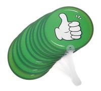 iplusmile 10 Piezas De Señal De &Quot;Acuerdo con El Oponente&Quot; Señal De Respuesta del Estudiante Paletas De Participación En El Aula Señales De Discusión En El Aula Señales De