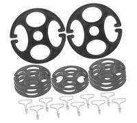 iplusmile 10 Piezas Ganchos De Metal Con Fundas De Asiento Clips De Soporte Para Fundas De Asiento De Automóvil Discos De Plástico Para Reemplazo De Fijación