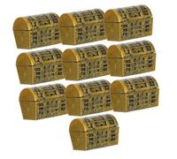 iplusmile 10 piezas Mini Treasure Box Model para Decoración de Escritorio y Acuarios Accesorios para Fiestas y Centros de Mesa y Detallado