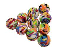 iplusmile 10 Piezas Pelota Interactiva para Gatos Bola Elástica de Espuma Eva Silenciosa y Colorida Juguete para Masticar y Ejercicio Diámetro