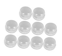 iplusmile 10 piezas Protector Transparente para Pomo de Estufa Gas Resistente al Seguro para Adecuado para Hornos y Placas de Cocina