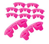 iplusmile 10 Piezas Recipientes para Remojar Uñas de Plástico Recipientes para Quitar el Esmalte de Uñas Casa y Tazón de Remojo para Manos