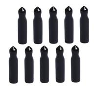 iplusmile 10 Piezas Tapón de Goma para Vertedor de Vino Protectora para Botellas de Licor Sellado Ajustado contra Polvo y Residuos Accesorio para Barra y Uso Doméstico