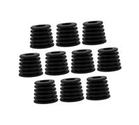 iplusmile 10 piezas Tapones de Silicona para Botellas de Vino y Cerveza Reutilizables Herméticos Flexibles de Unidades Preserva Fiestas y Bares