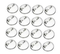 iplusmile 100 piezas Bases Redondas para Broches DIY Bandejas de Soporte para Bisutería Accesorios para Personalizar Broches y Prendas