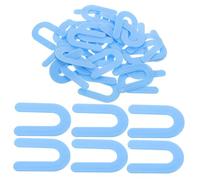 iplusmile 100 piezas Espaciadores Azulejos U Forma Cuñas Nivelación Baldosas Cerámica Azul Pulg Sistema Nivelación Azulejos Reutilizables Fácil Instalación para Suelos Paredes