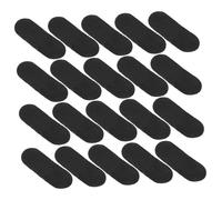 iplusmile 100 Piezas Felt Pads For Diy Water Drop Snap Hair Clips Protective Cushioning Crafting Felt Pads For Sewing Handmade Hair Accessories