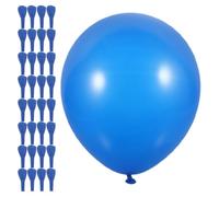 iplusmile 100 Piezas Globos de Látex Azul Oscuro de 30cm para Decoración de Fiestas y Bodas, Fáciles de Inflar Acabado Mate Elegante y Ambiente Vibrante