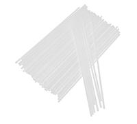 iplusmile 100 piezas Varillas Difusoras de Fibra para Aromatizar Varillas de Repuesto para Difusores de Aromas Diseño de Distribución de Fragancia para Decoración Interior Color Blanco