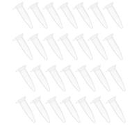 iplusmile 100 Tubos de Centrífuga Material Pp Tapa Capacidad 1.5ml Adecuado para Determinaciones de Plasma en Laboratorio