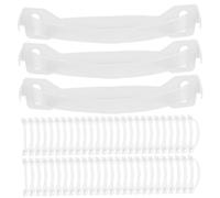iplusmile 100piezas Asa De Cartón Para Mudanzas Correas Para Cajas De Obsequio Reutilizables Asas Para Cajas De Cartón Para Transportar Para Mudanzas y Pesadas Correas De Transporte Para