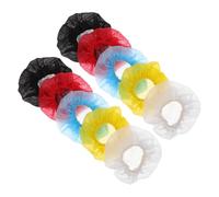 iplusmile 100piezas Fundas Desechables Para Micrófono De Mano Protector Antiviento De Tela No Tejida Repuesto De Cubierta Para Micrófono Para Ktv y Grabación Estudio