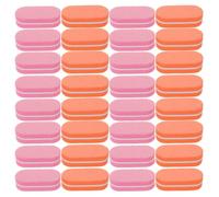 iplusmile 100piezas Mini Pulidores de Uñas Bloque Pulidor de Uñas Acrílico de Esponja de Doble Cara Herramientas para Manicura y Pedicura Casa