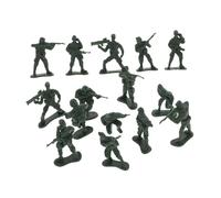 iplusmile 100piezas Modelo De Soldado Figuras De Soldados Miniatura De Plástico Juguete De Guerra para Colección Decoración De Escritorio