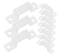 iplusmile 100Piezas Uds Clips de Fijación para Tiras de Luz LED Soporte de Montaje Resistente y Duradero Instalación Rápida y Accesorios de Abrazadera para Cables de Luz