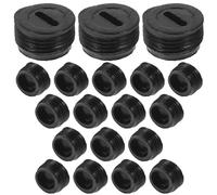iplusmile 10pares Tapas Protectoras para Cepillos Eléctricos Cubierta de Carbono para Motor Eléctrico Compatible con Taladro Pulidora Sierra y Amoladora Angular Duraderas y Prácticas
