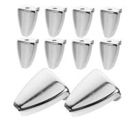 iplusmile 10piezas Gancho De Tambor Accesorios Para Bombo Caja y Tambor Abrazaderas Metálicas Para Bombo Para Uso Conciertos o Ensayos