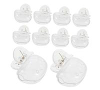 iplusmile 10piezas Tapas para Cabezales de Cepillo de Dientes Clip de Plástico Protector Forma de Pato Accesorio Baño Hogar y Viajes